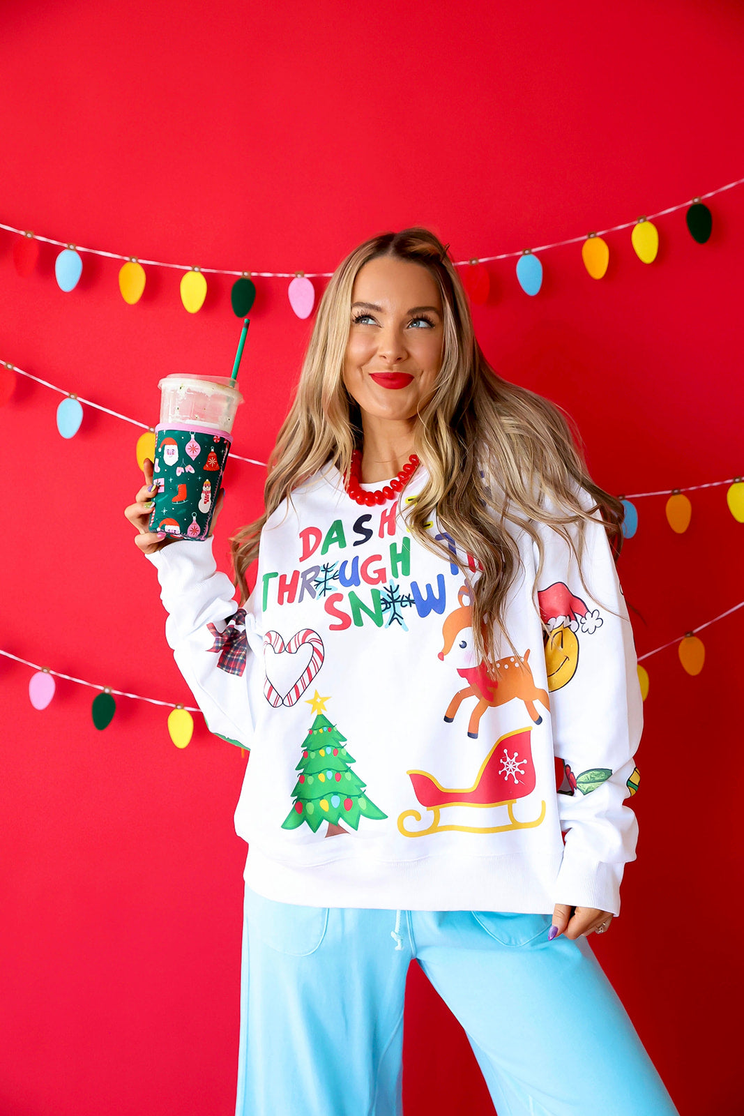Dashing Through The Snow Sweatshirt