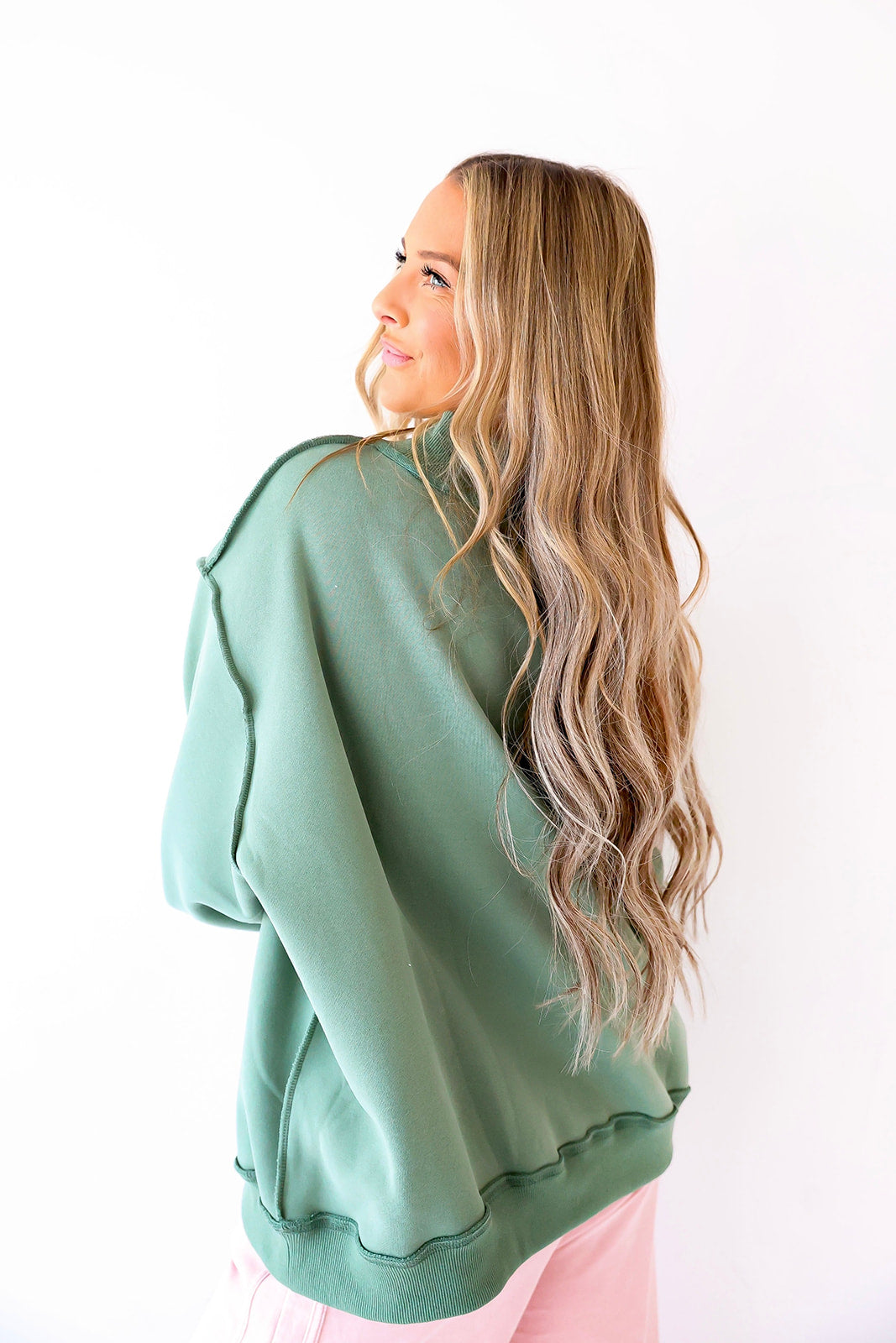 Dilly Dally Mockneck – Green / Neon