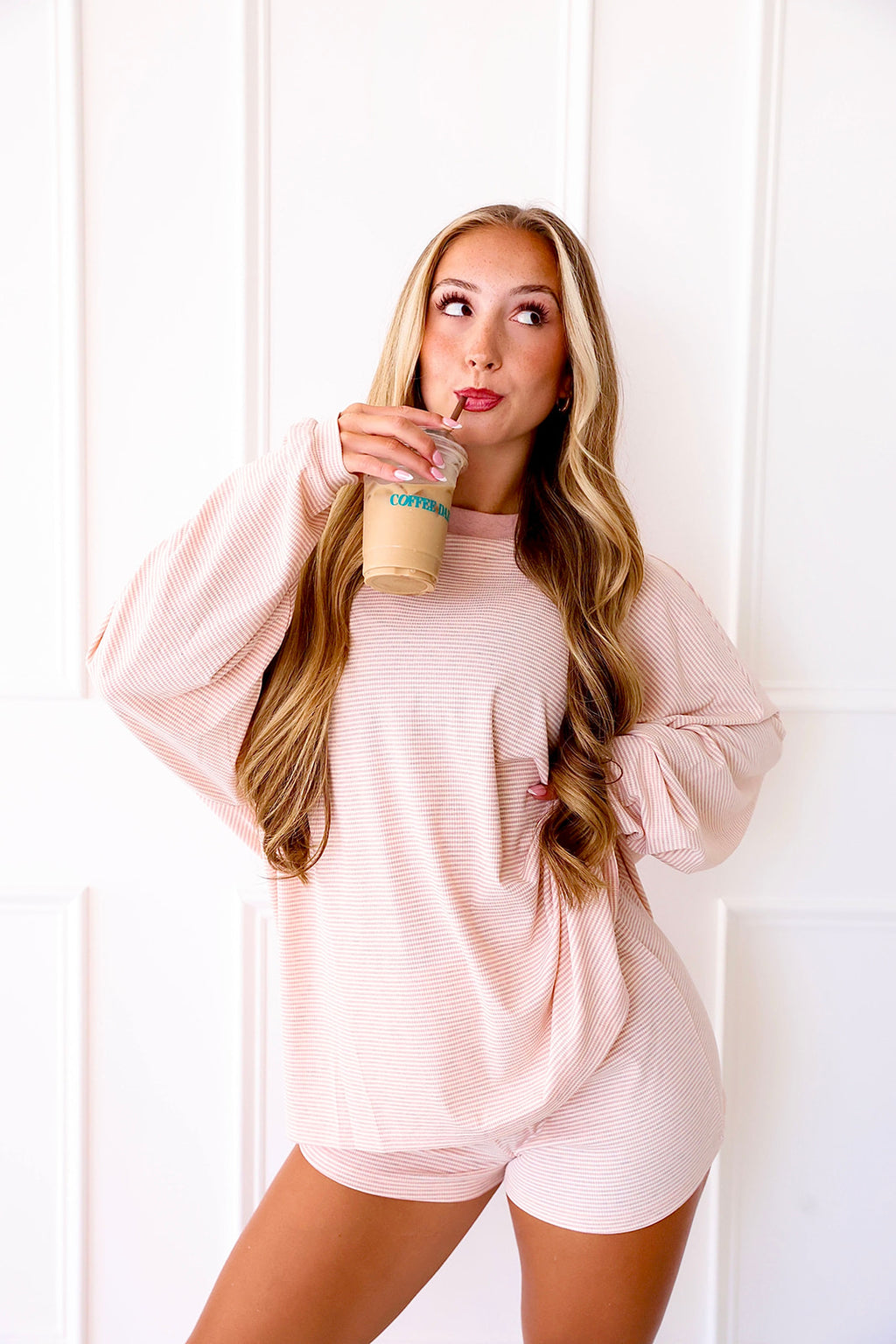 Easy Day Pullover – Pink