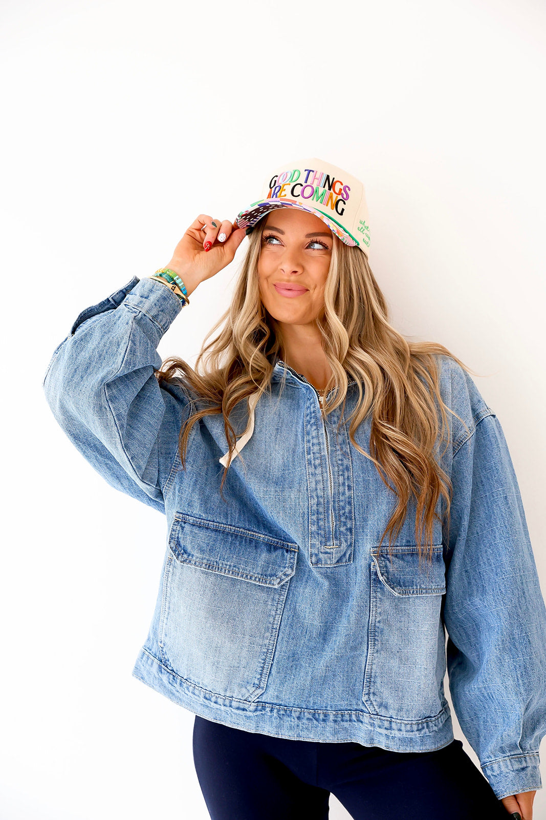 Easy Days Denim Hoodie