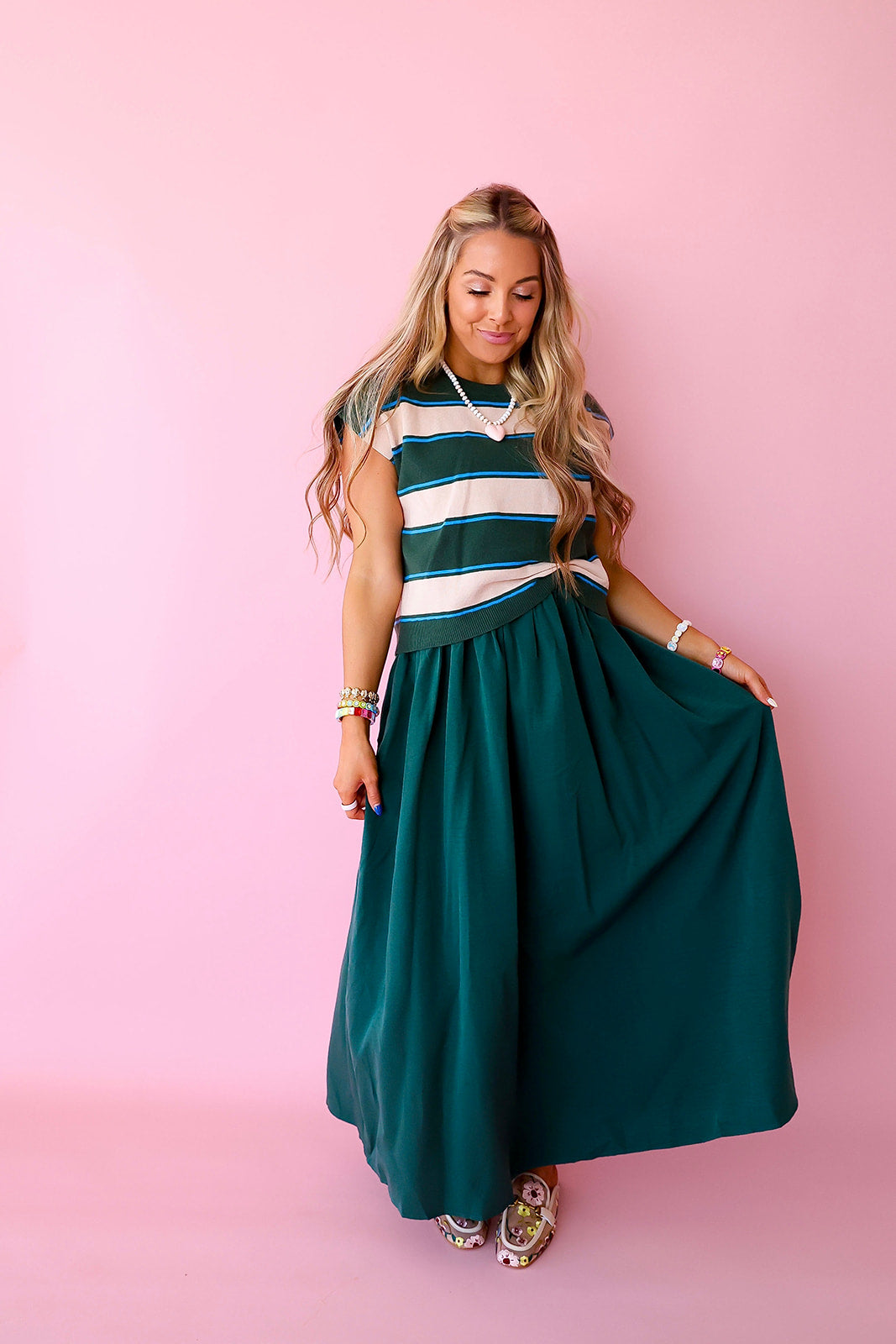 Evergreen Escape Maxi Dress