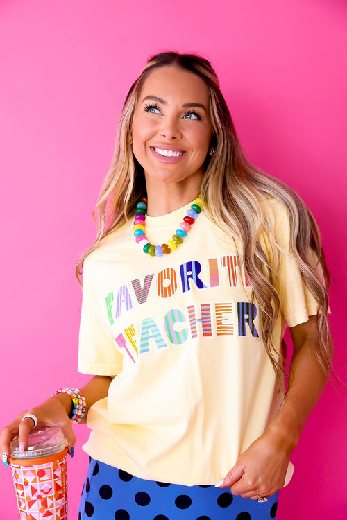 Favorite Teacher Graphic Tee