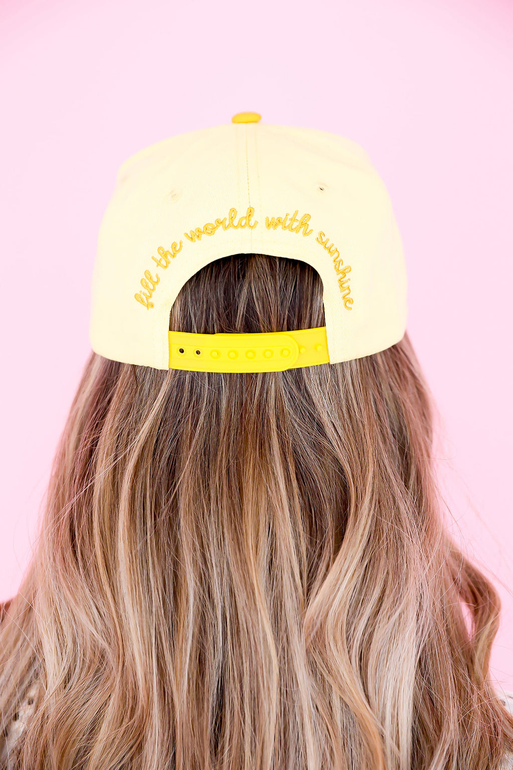 Fill The World With Sunshine Smiley Hat- RESTOCK*