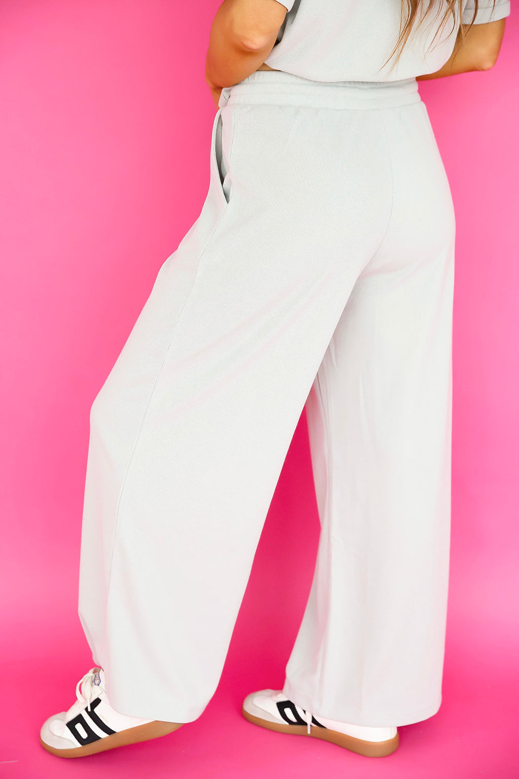 Fireside Knit Set- Dove Grey