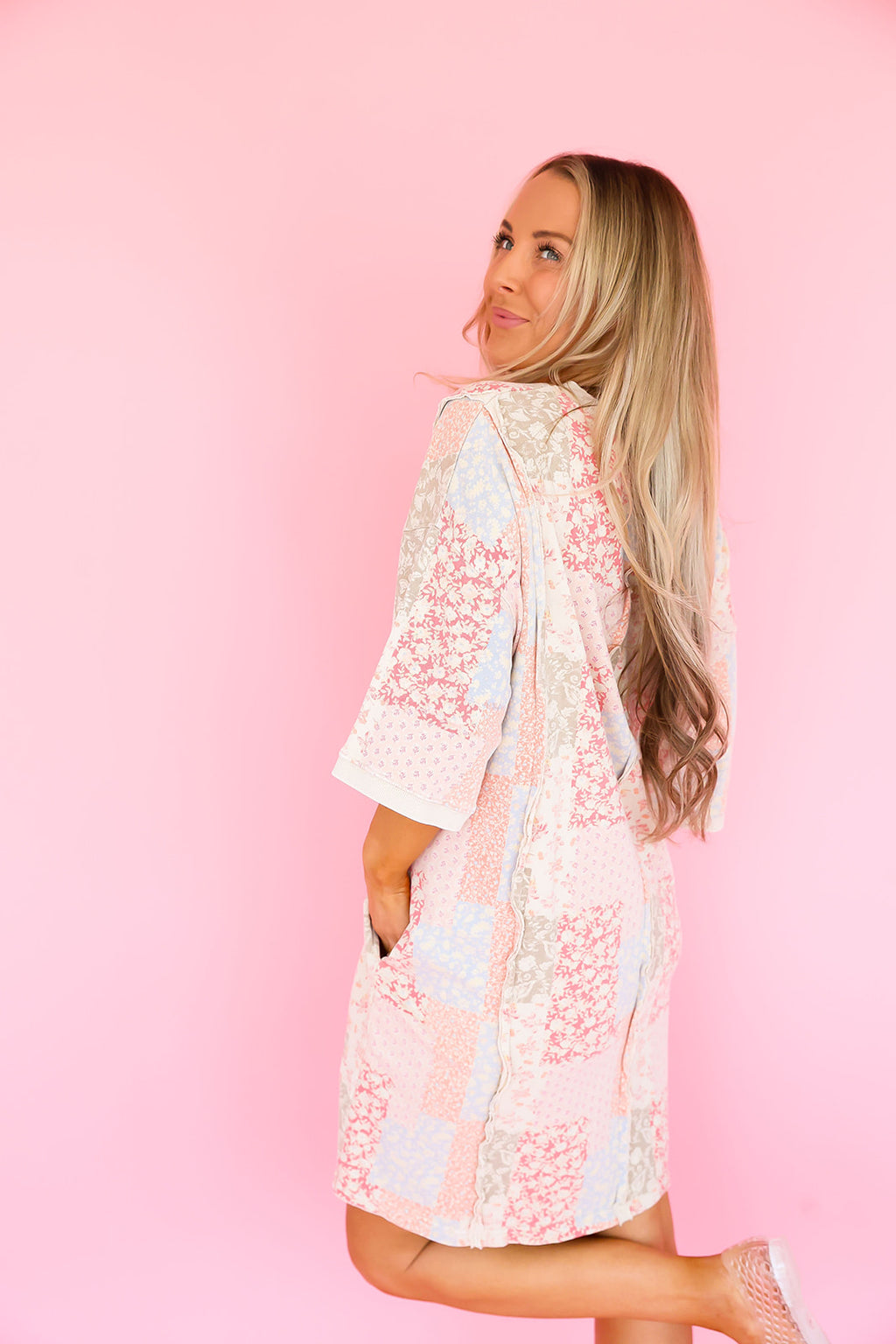 Fresh Feel Patchwork Dress