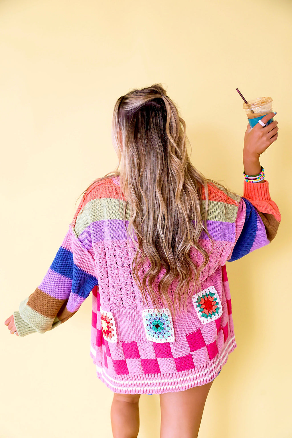 Fun This Fall Cardigan – Rose