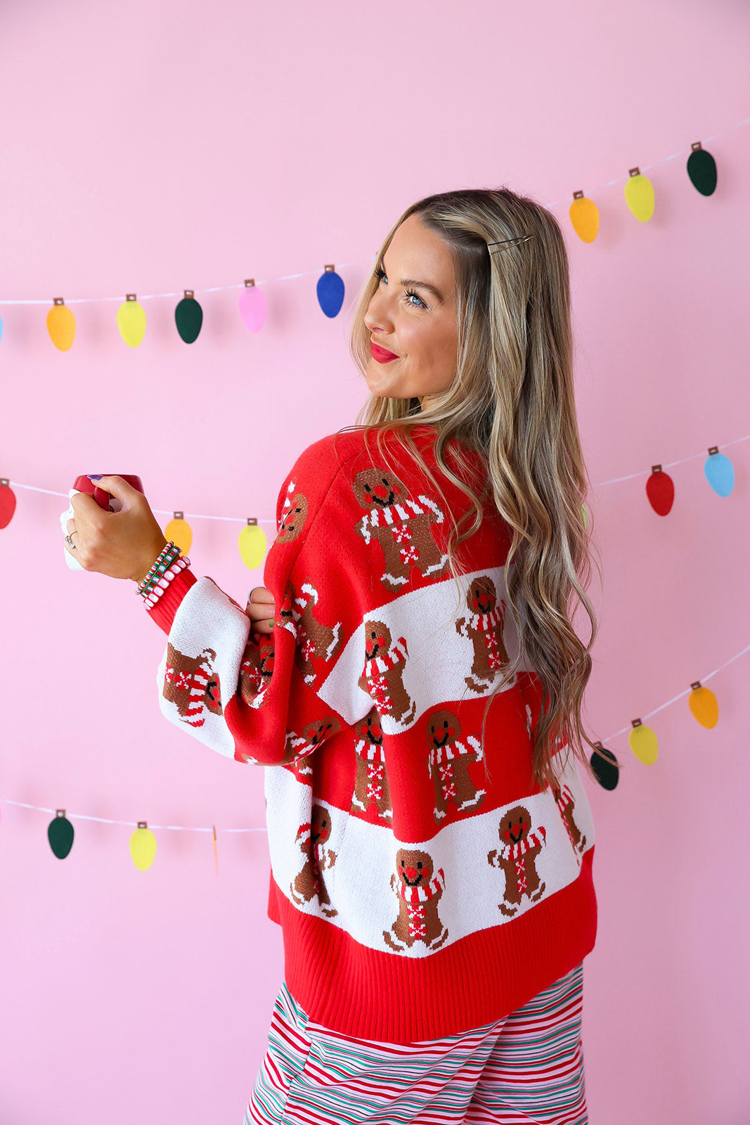 Gingerbread Kisses Cardigan