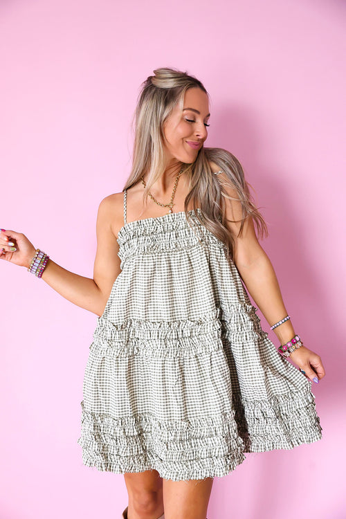 Little Miss Gingham Dress