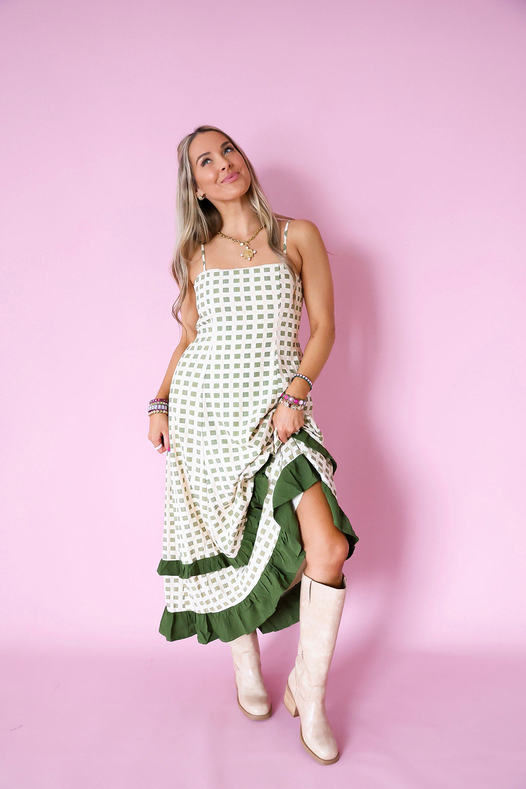 Gingham & Gather Dress