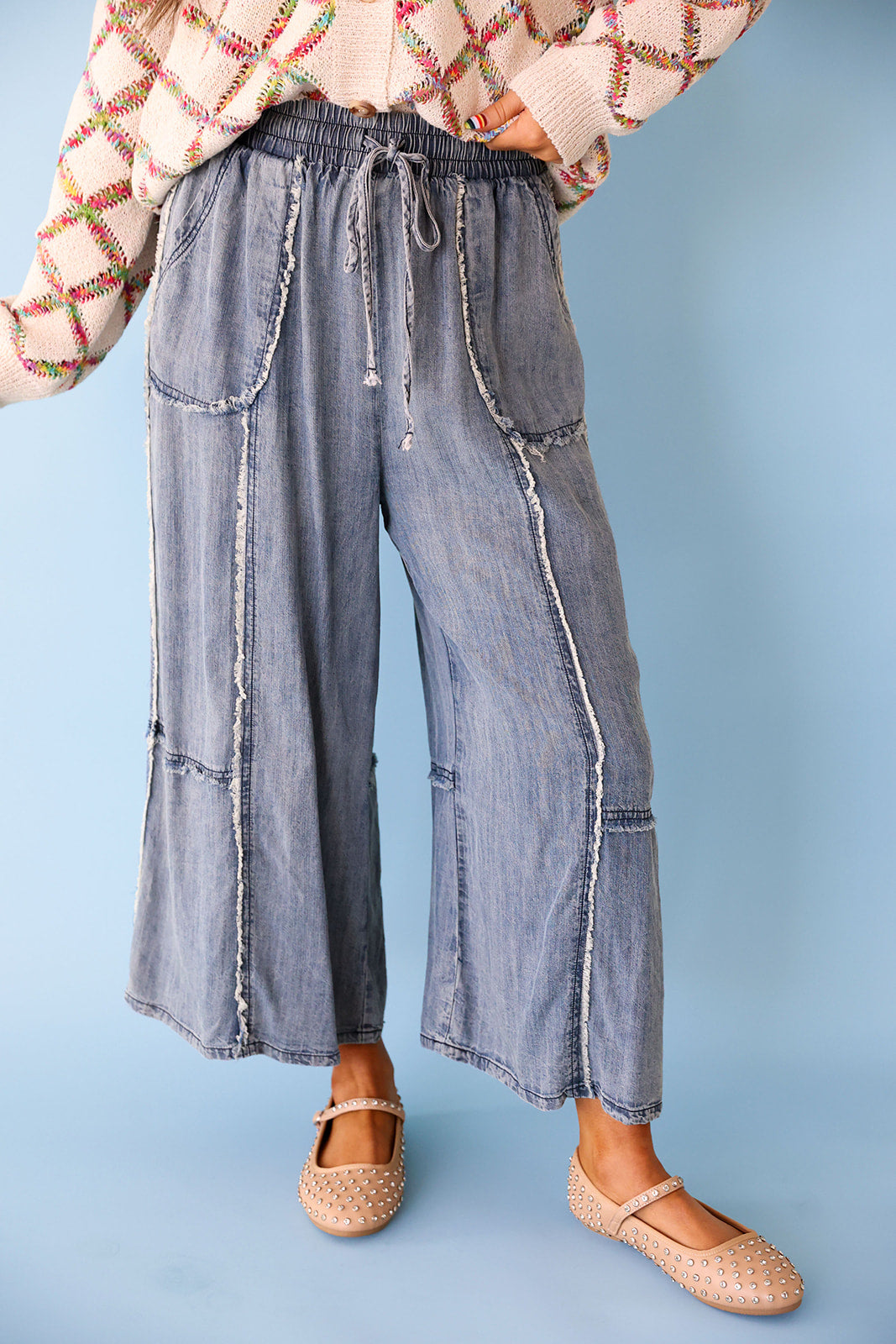 Go With The Flow Denim Pants