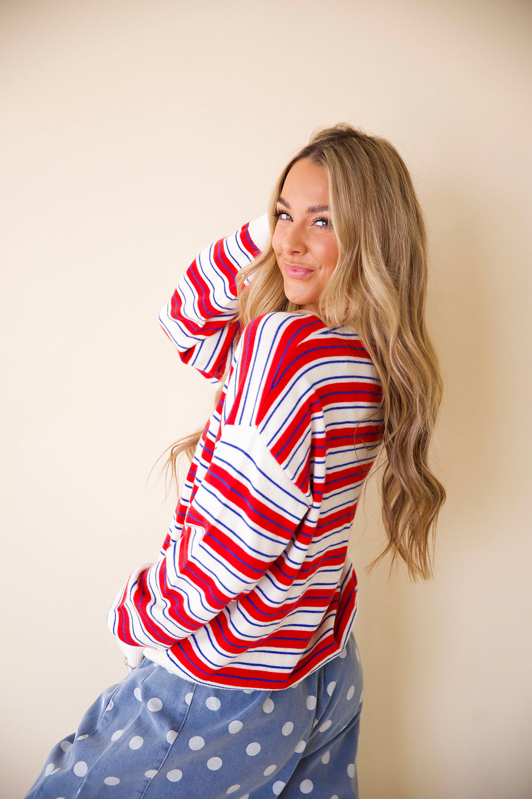 Good Mood Stripe Sweater