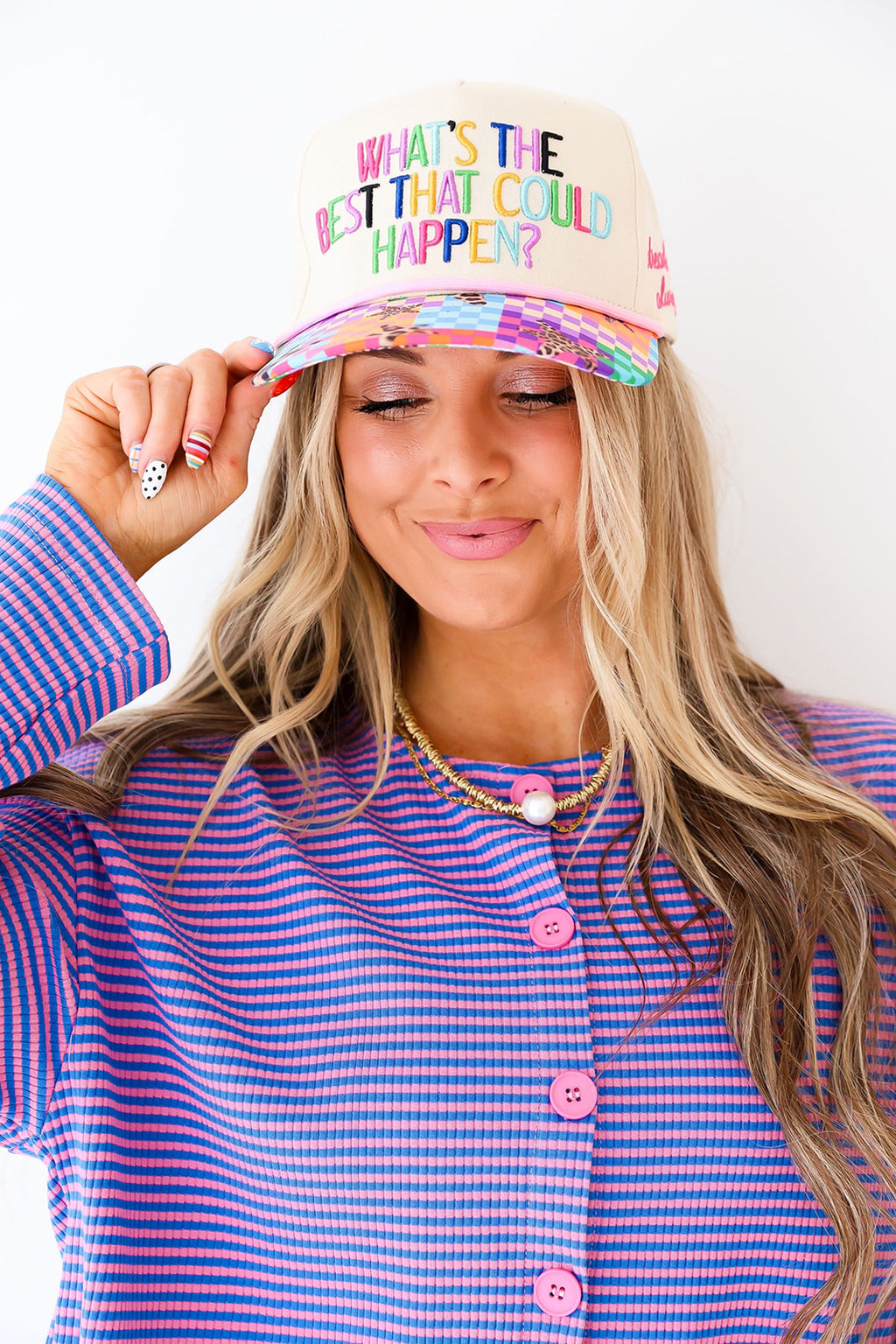 Good Vibes Only Set – Pink/Blue
