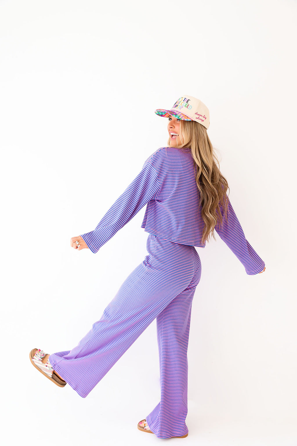 Good Vibes Only Set – Pink/Blue