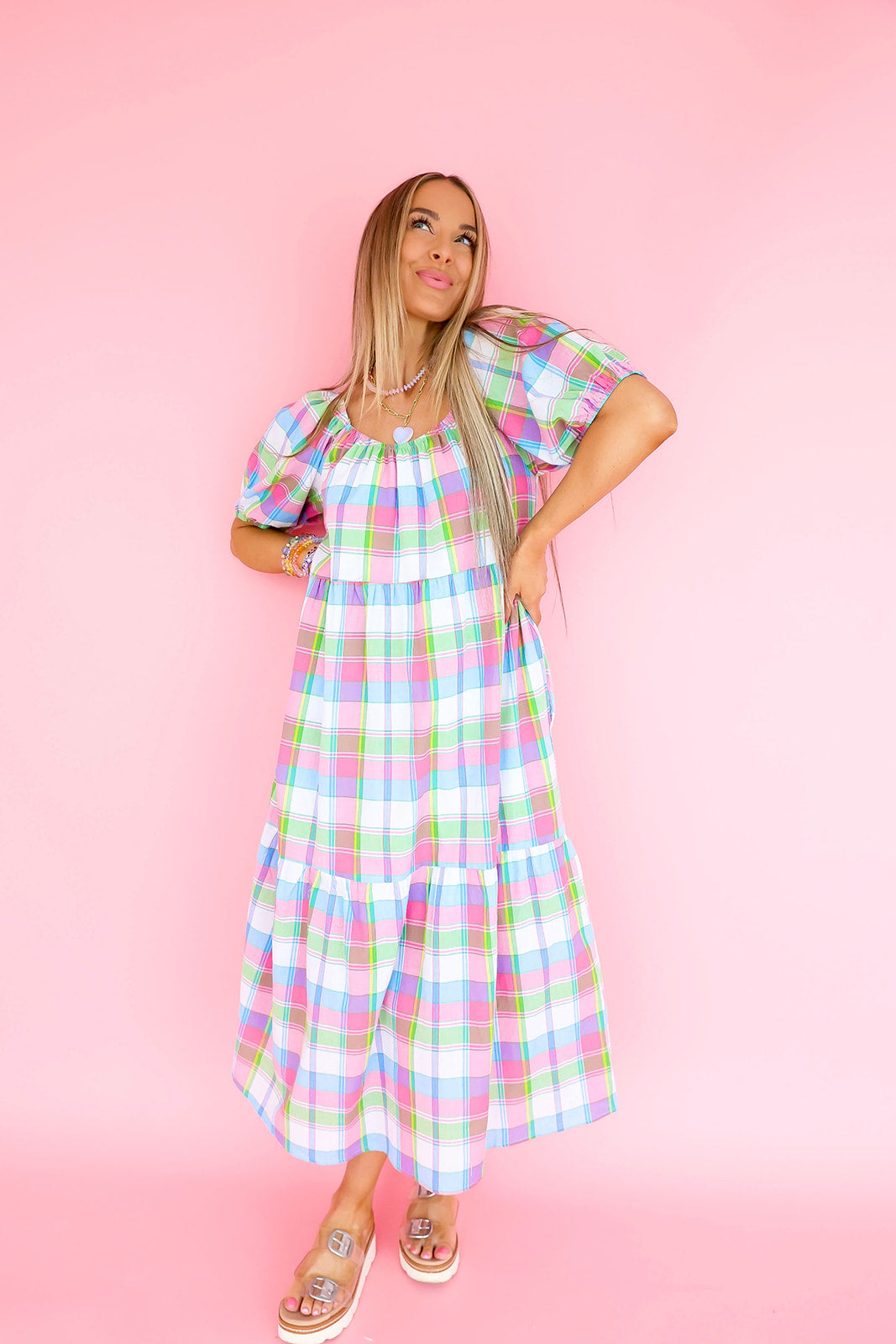 Happy Hallways Midi Dress