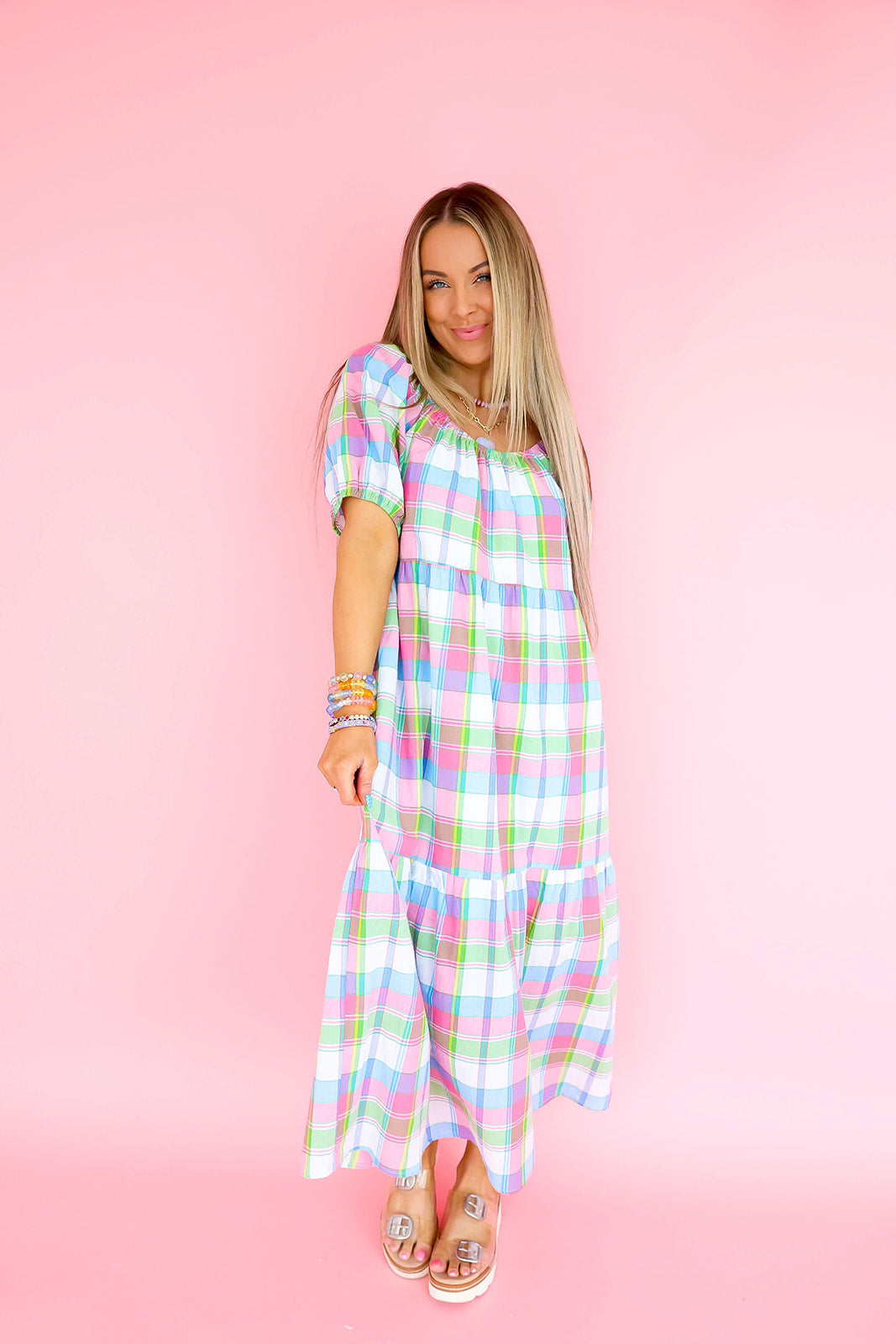 Happy Hallways Midi Dress