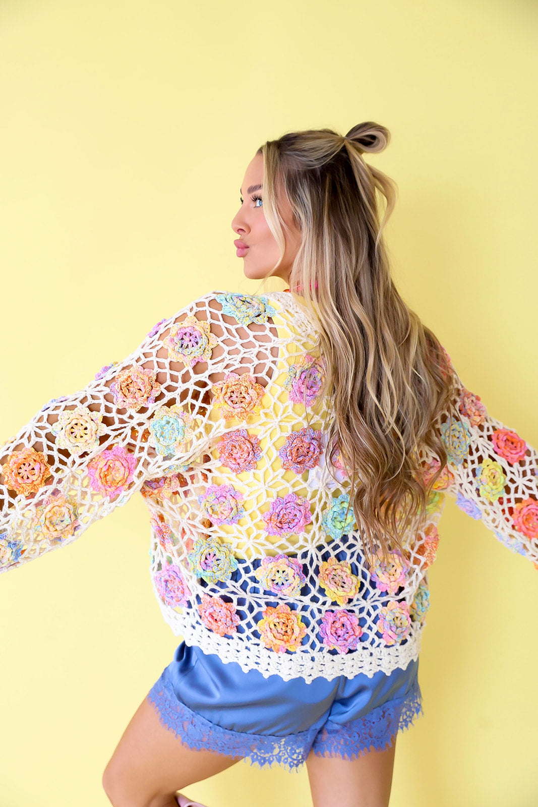 Happy Little Blooms Cardigan