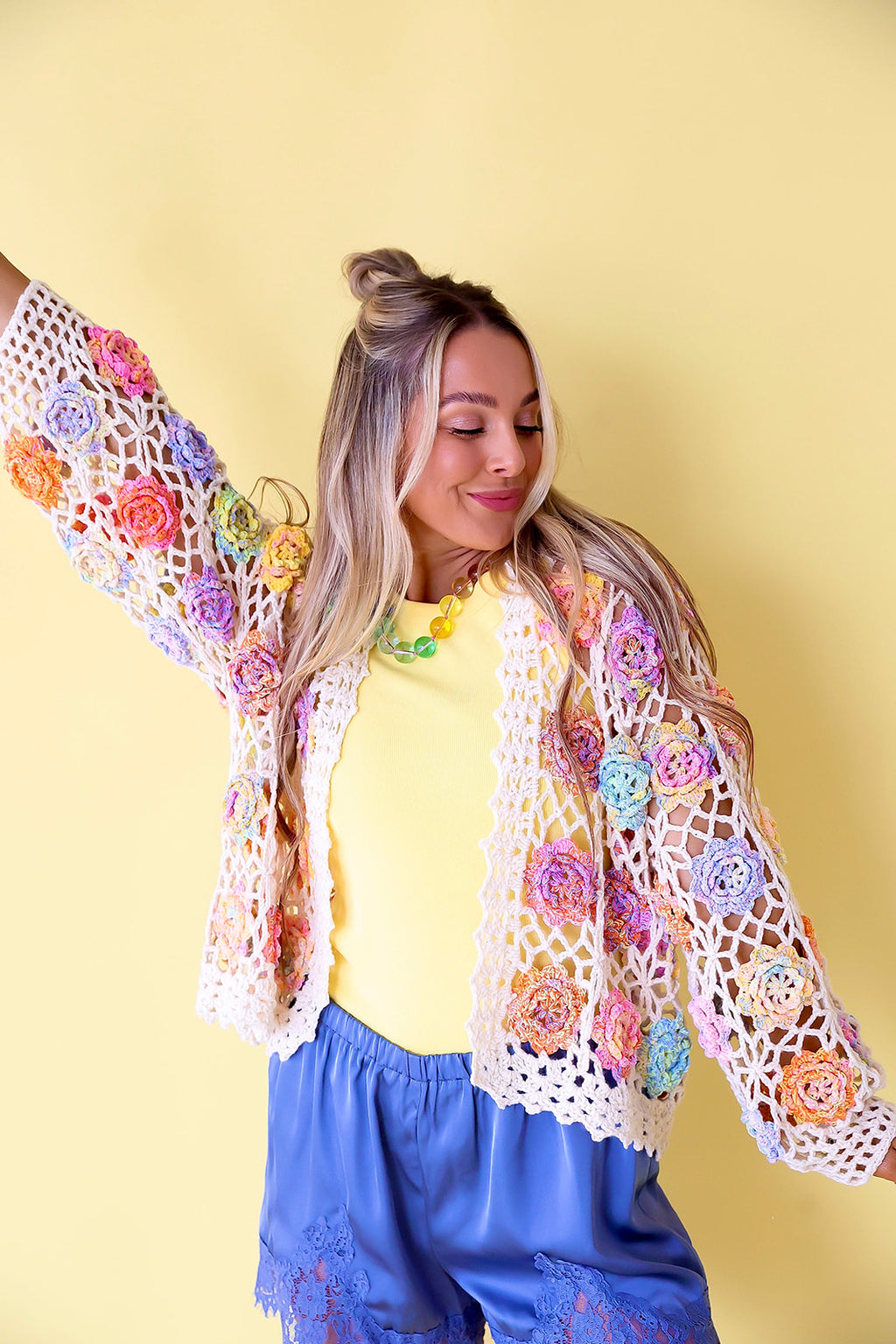 Happy Little Blooms Cardigan