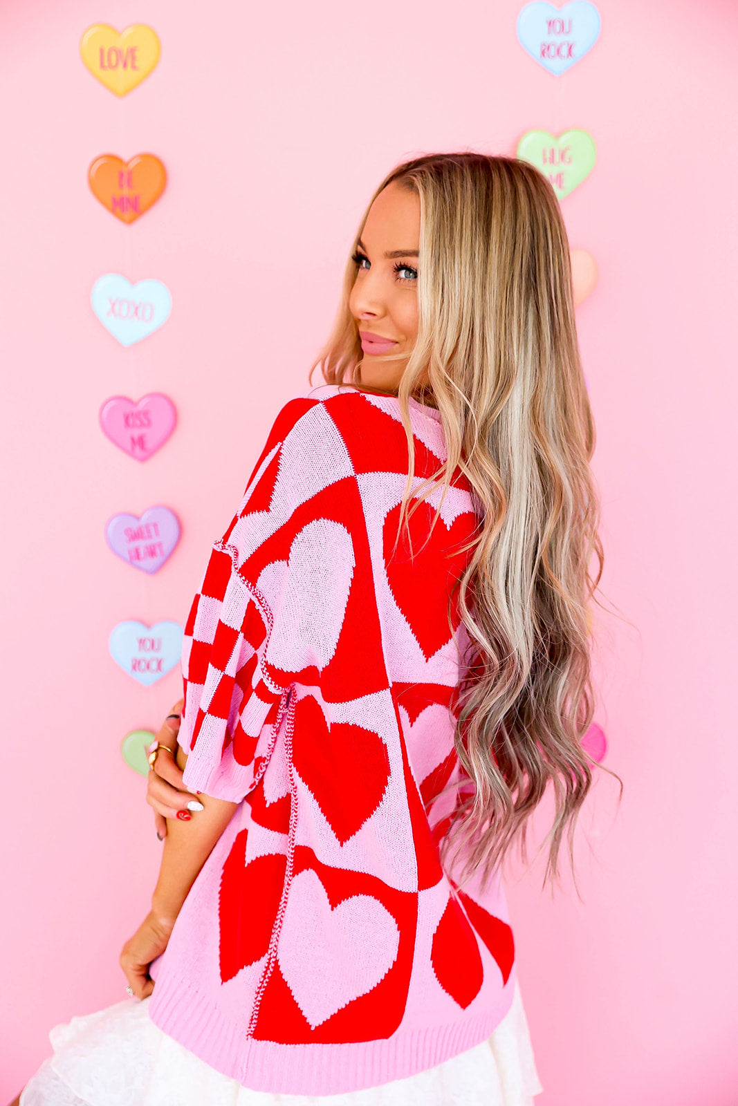 Head Over Heels Heart Top