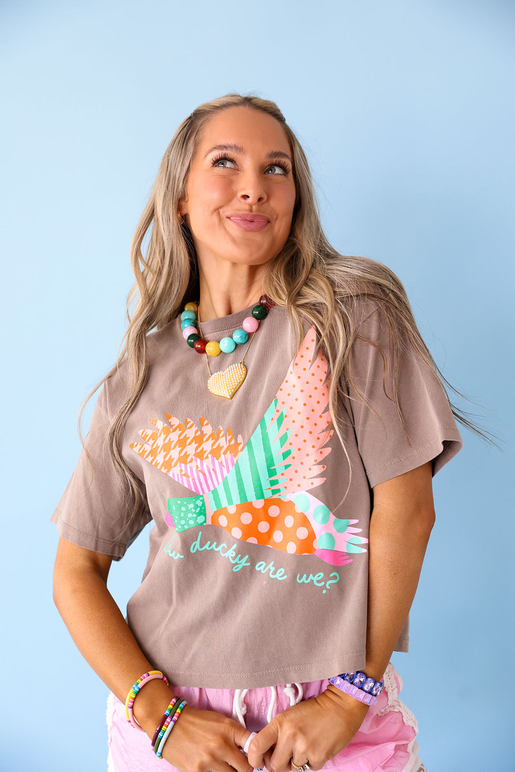 How Ducky Are We Crop Tee