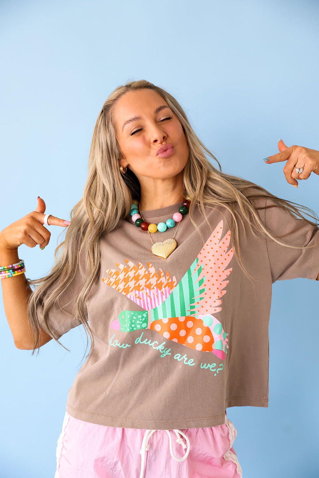 How Ducky Are We Crop Tee