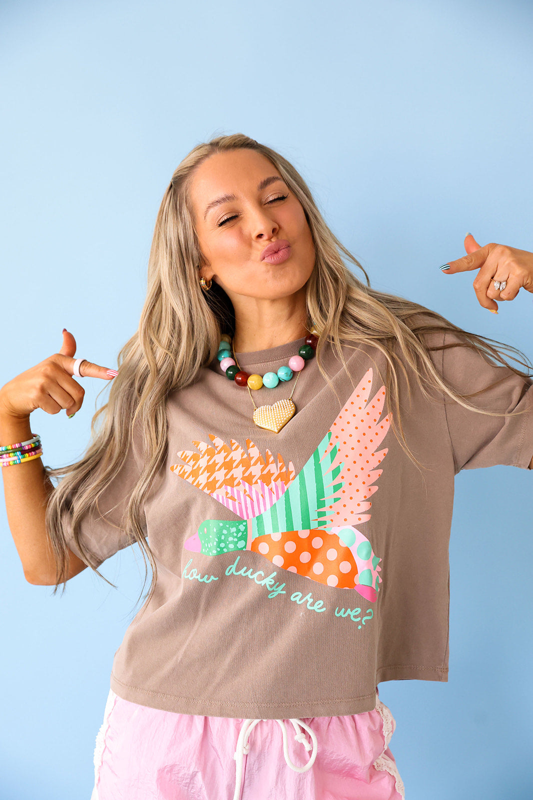 How Ducky Are We Crop Tee