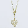 PREORDER: Treasure Jewels Lace Heart Necklace