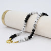 PREORDER: Treasure Jewels Black & White Gemstone Necklace