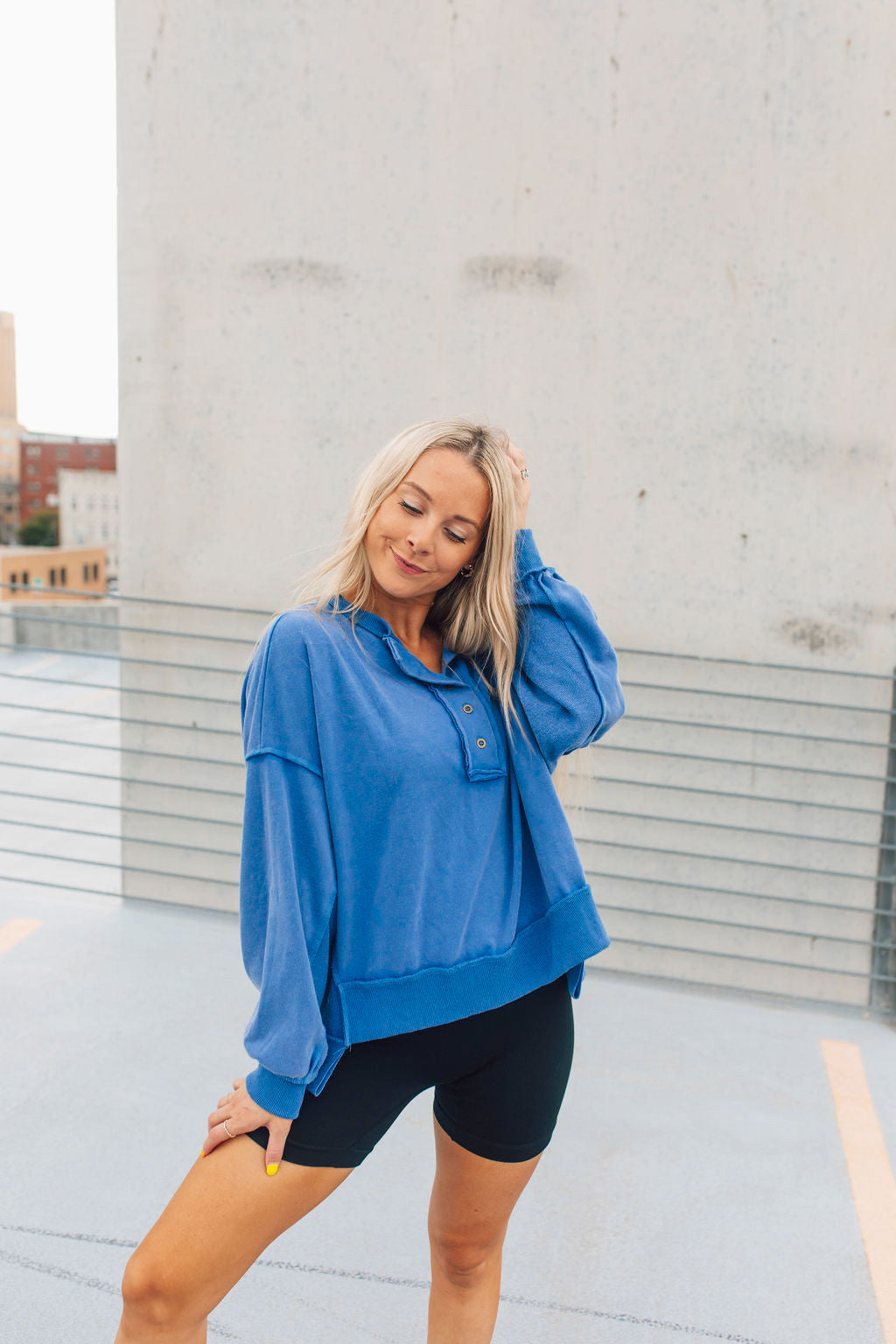 Fall Blues Pullover