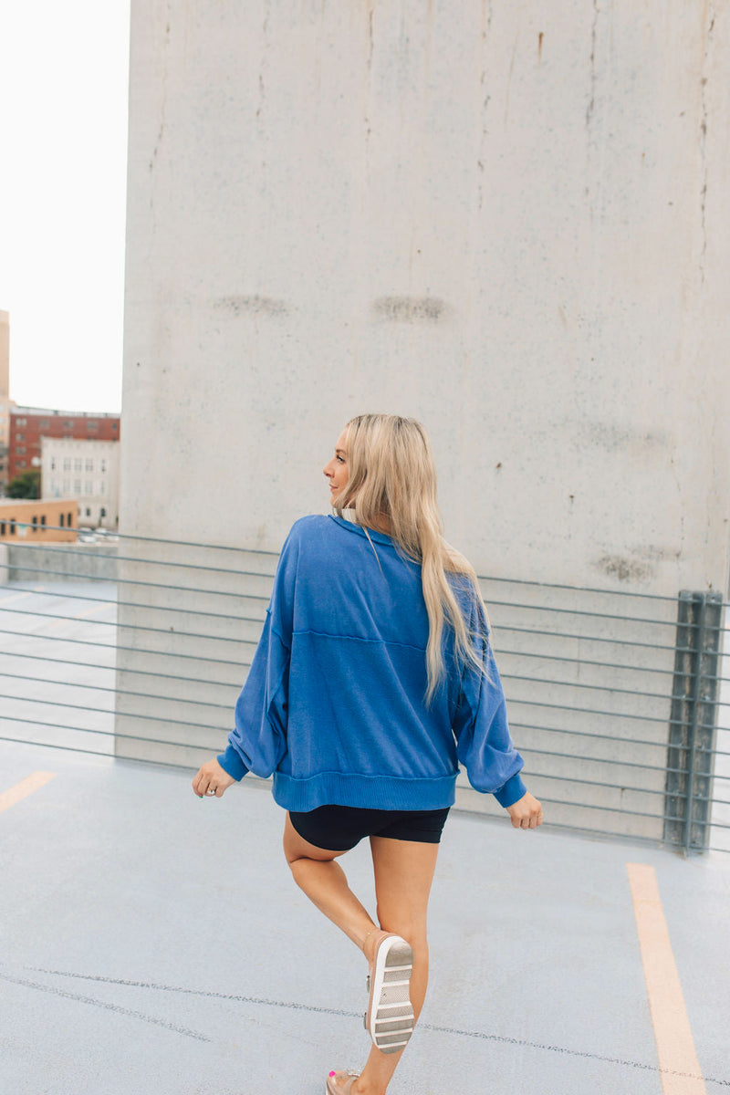 Fall Blues Pullover