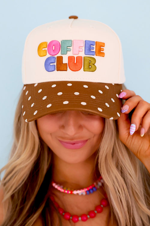Coffee Club Trucker Hat