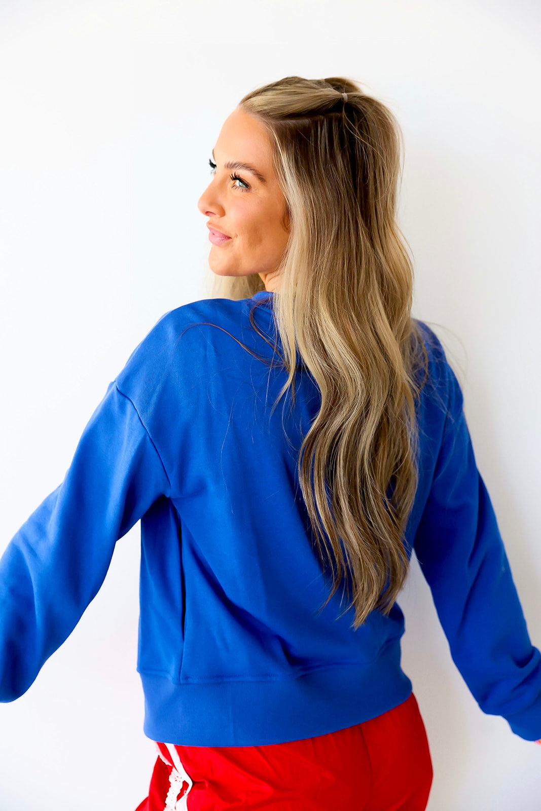 Team Player Button Up - Royal Blue