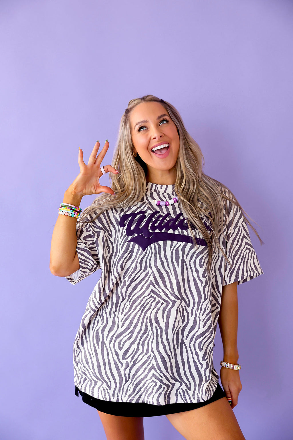 Wildcats Zebra Tee