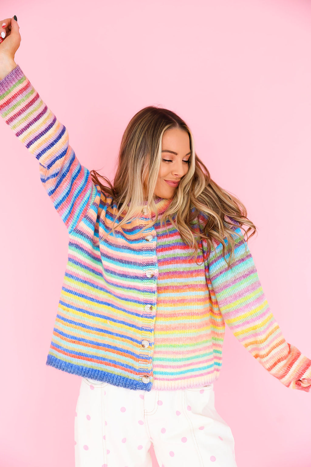 Colorburst Knit Cardigan