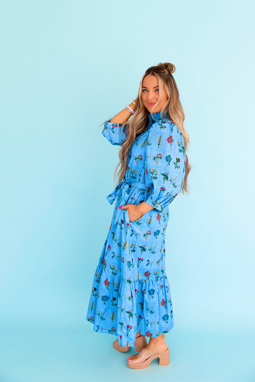 Blue Meadow Dress