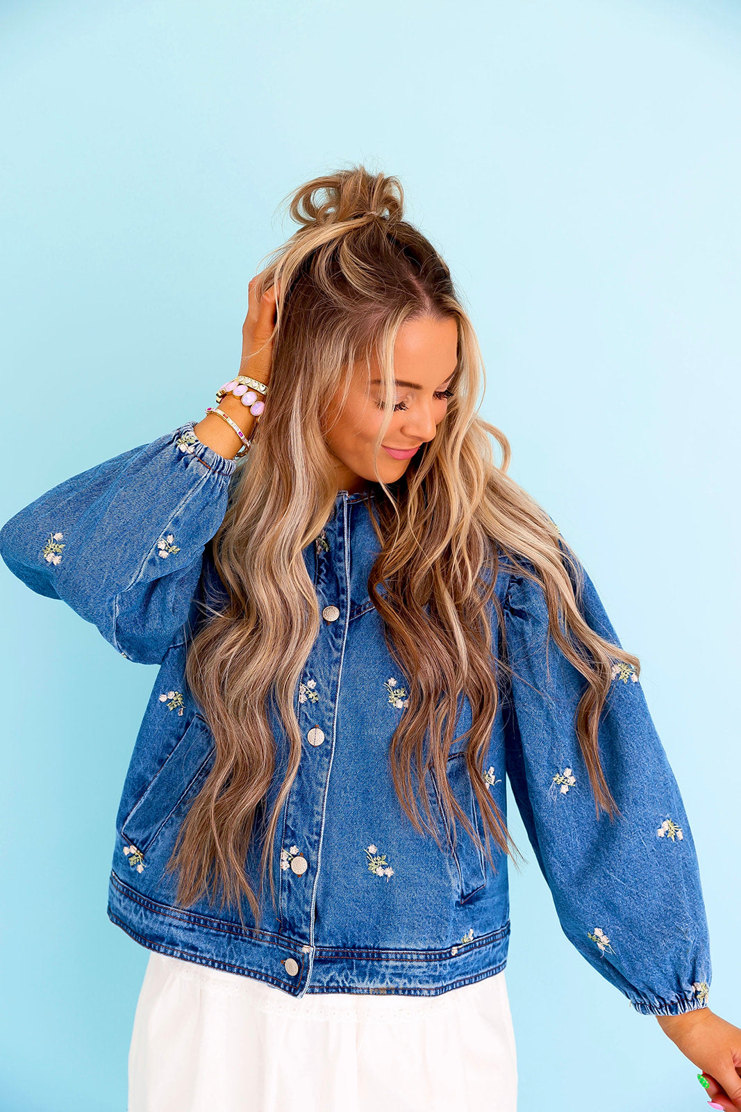 Blossom & Grow Denim Jacket
