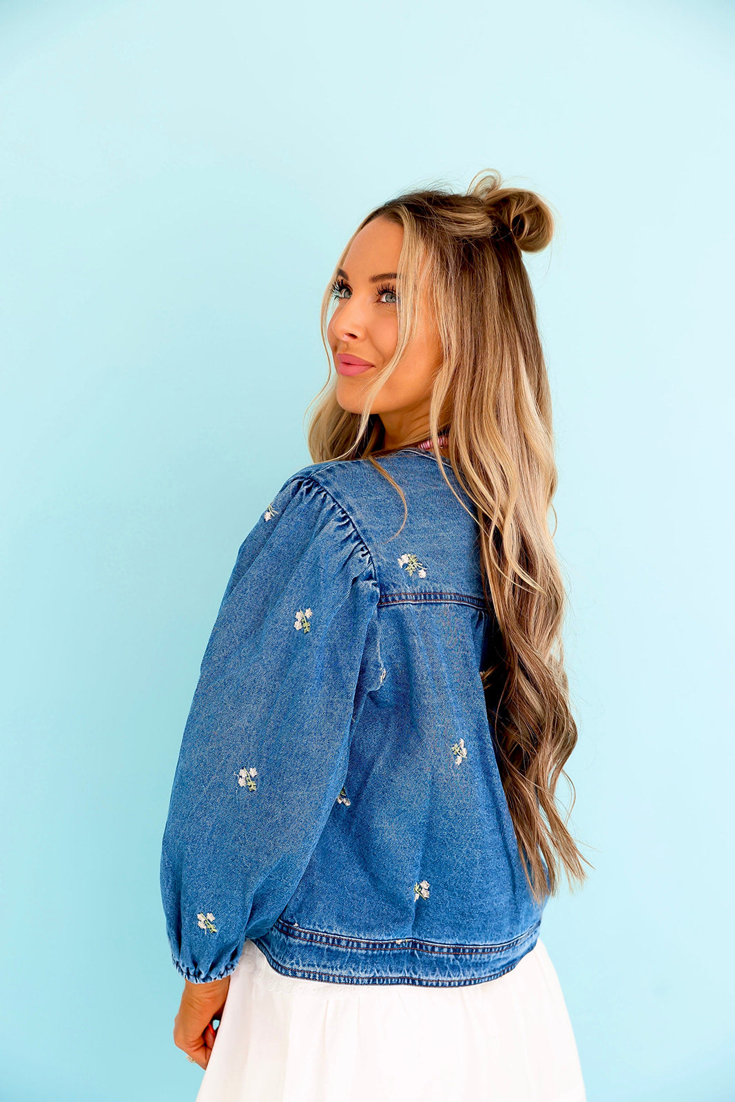 Blossom & Grow Denim Jacket