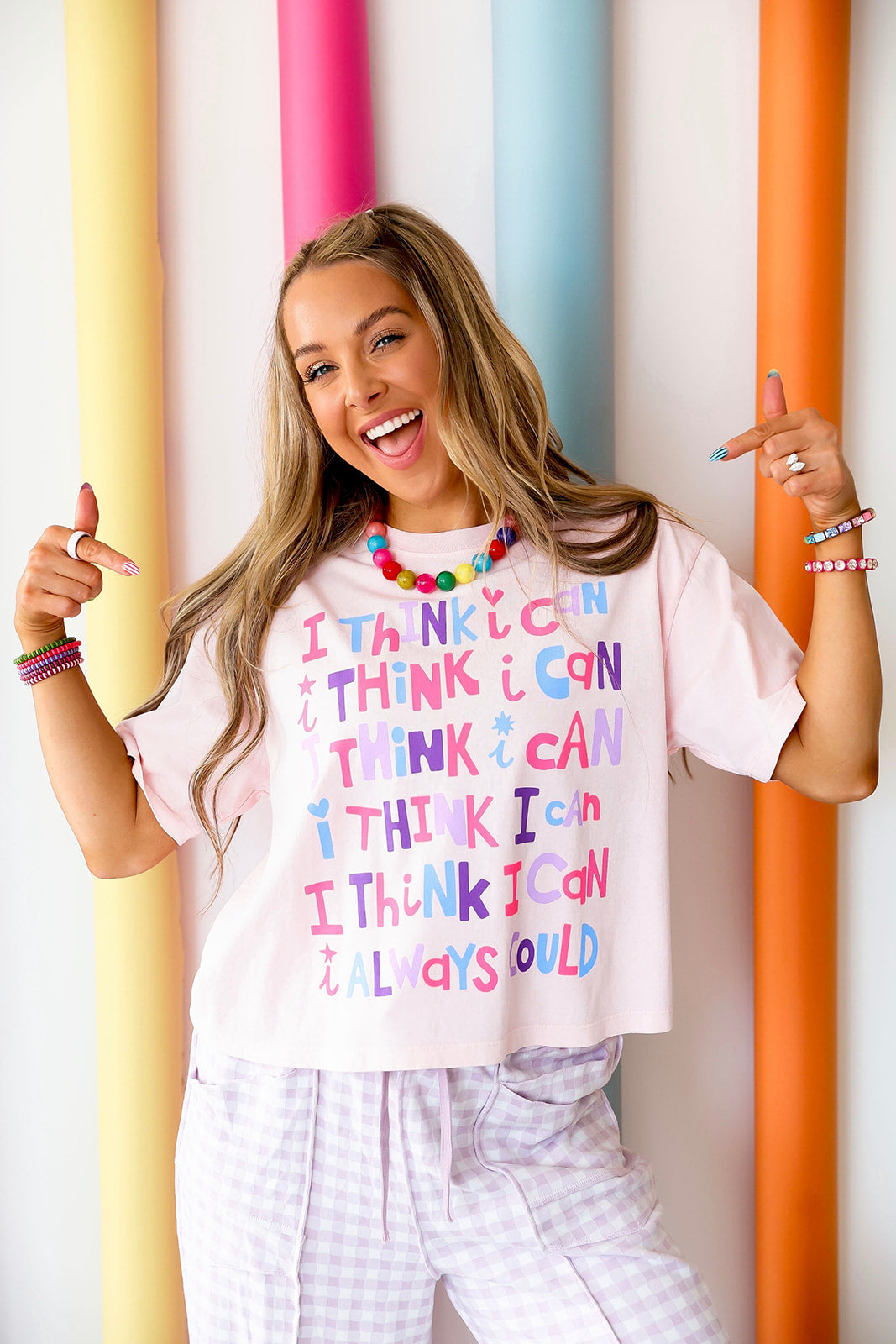 I Think I Can Crop Tee