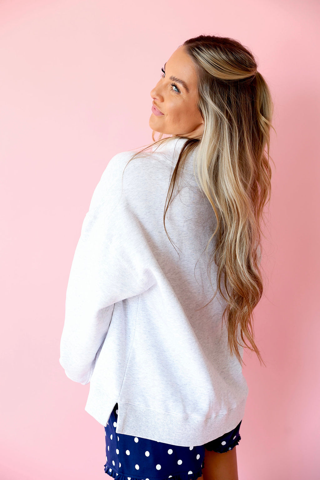 In My Cozy Era Pullover – Heather Grey