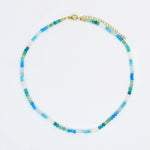 Indigo Dainty Gemstone Luxe Necklace