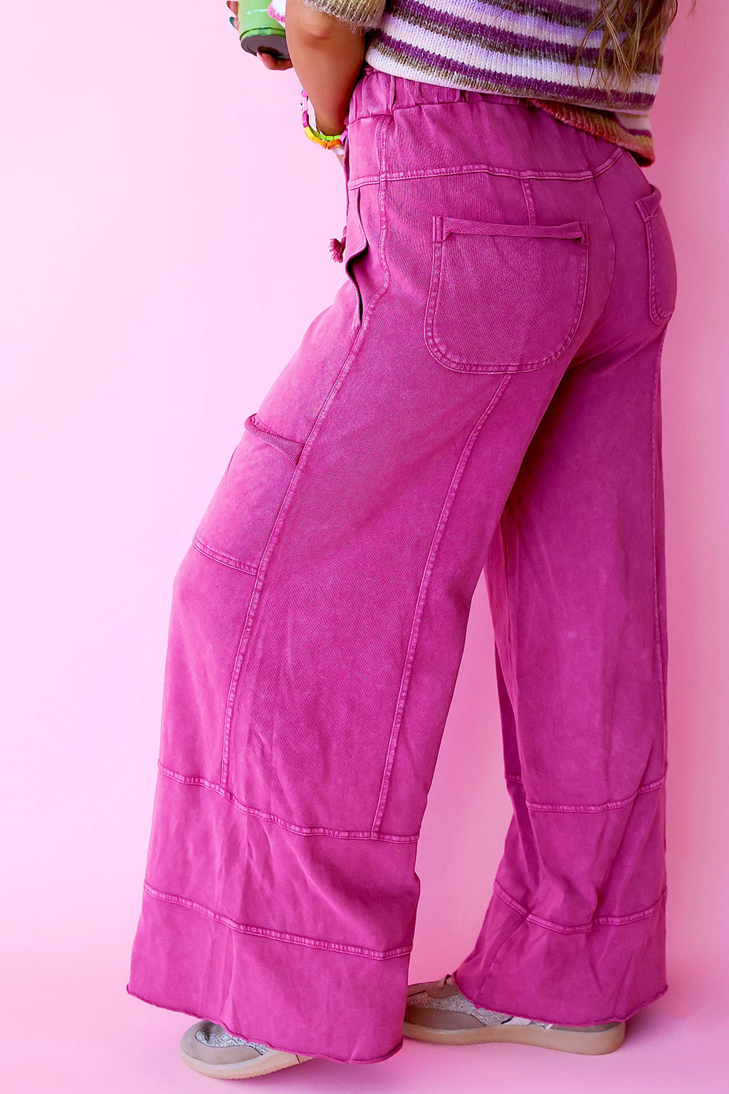 It's A Lifestyle Pant- Berry
