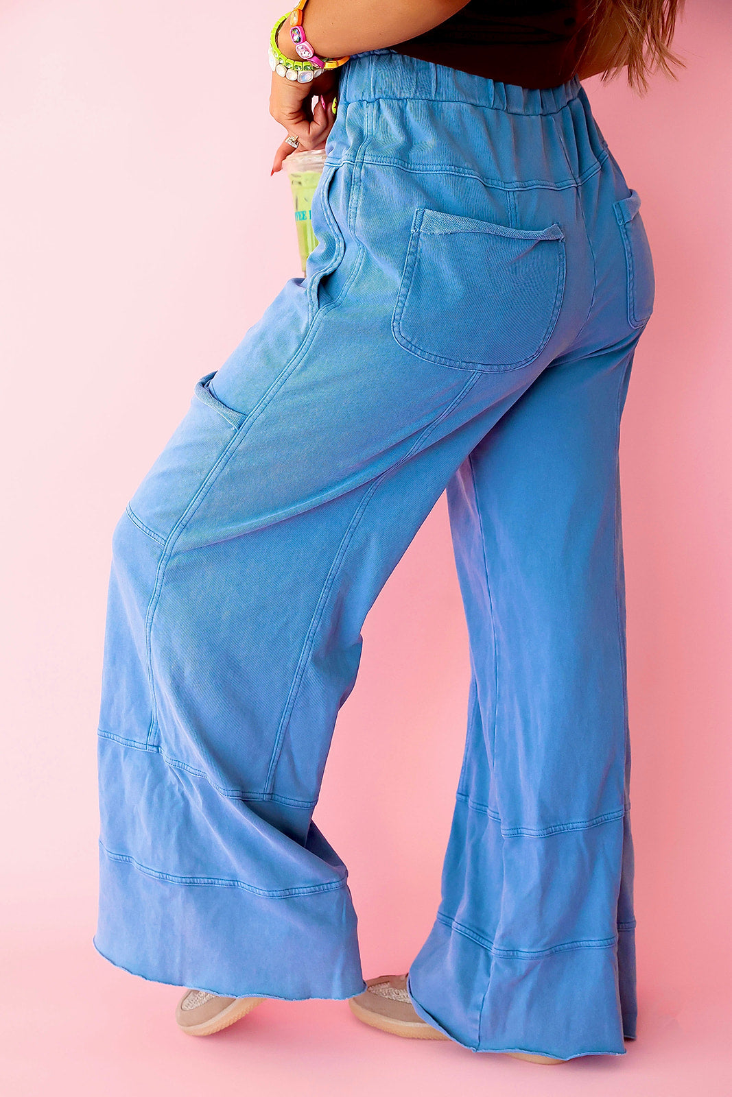 It's A Lifestyle Pant Full Length-Denim