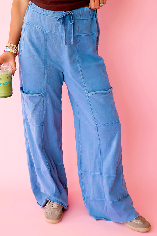 It's A Lifestyle Pant Full Length-Denim