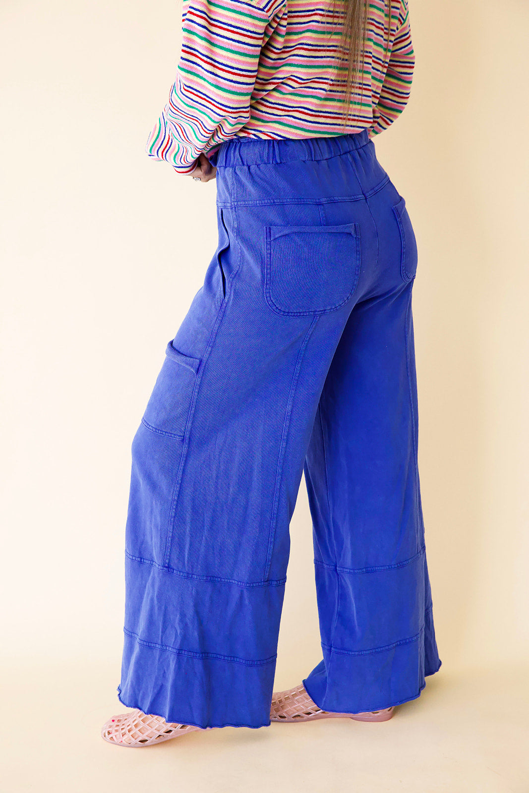 It's A Lifestyle Pants-Royal RESTOCK