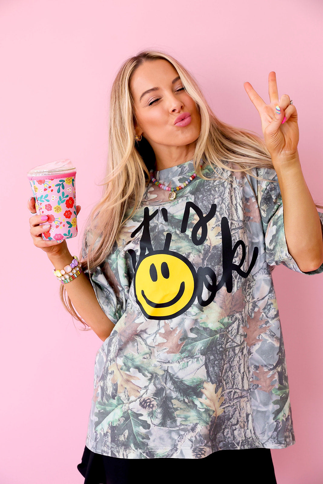 It's Okay Camo Tee