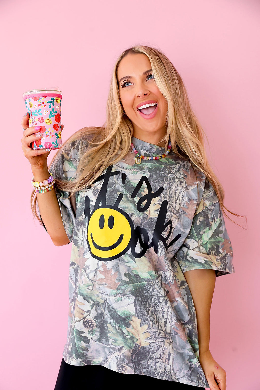It's Okay Camo Tee