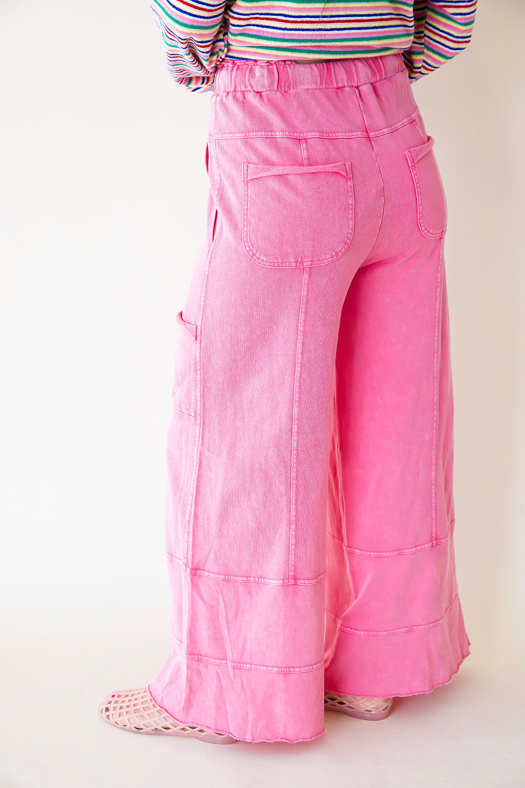 It's A Lifestyle Pants-Barbie Pink RESTOCK*