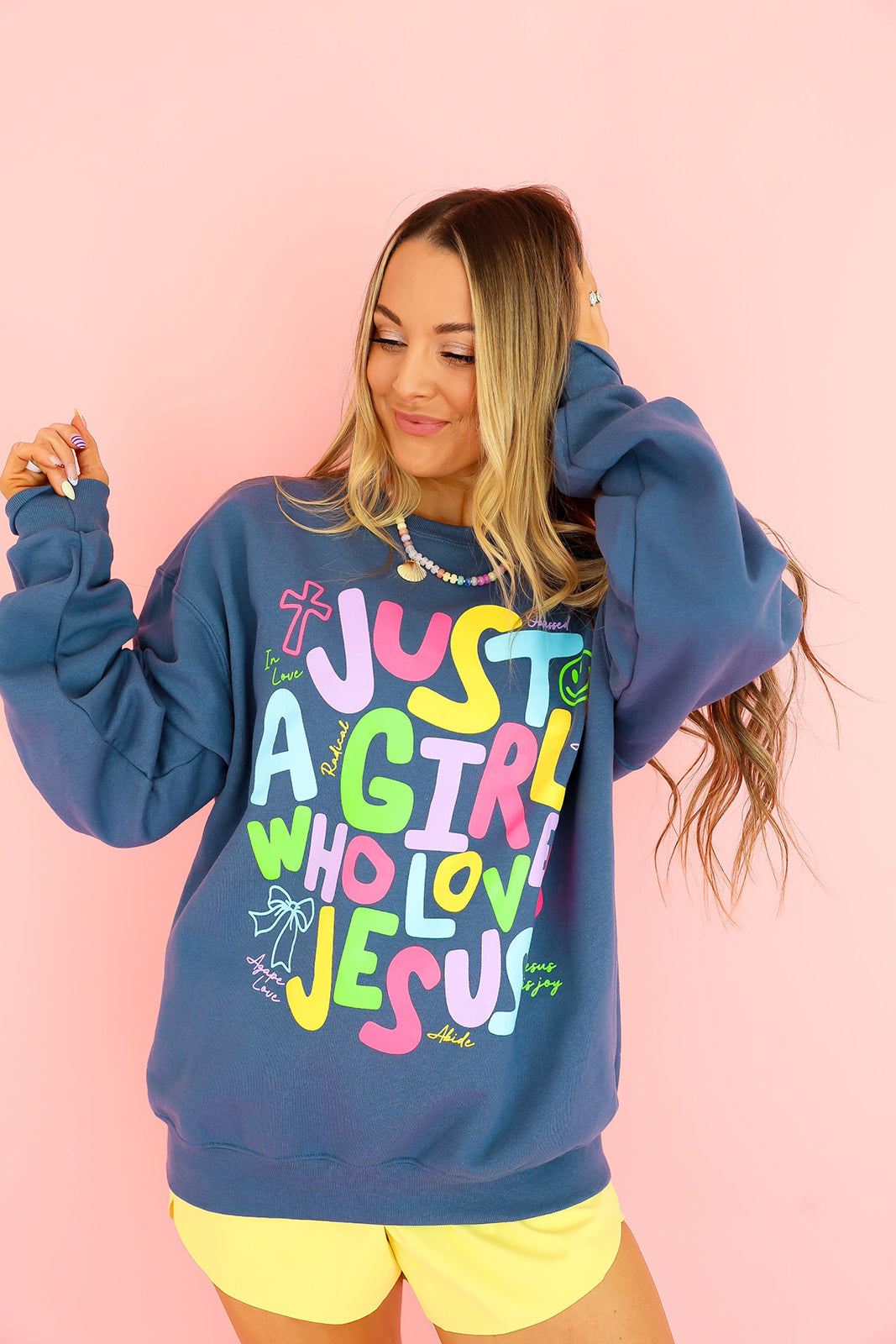 Just a Girl Who Loves Jesus Sweatshirt