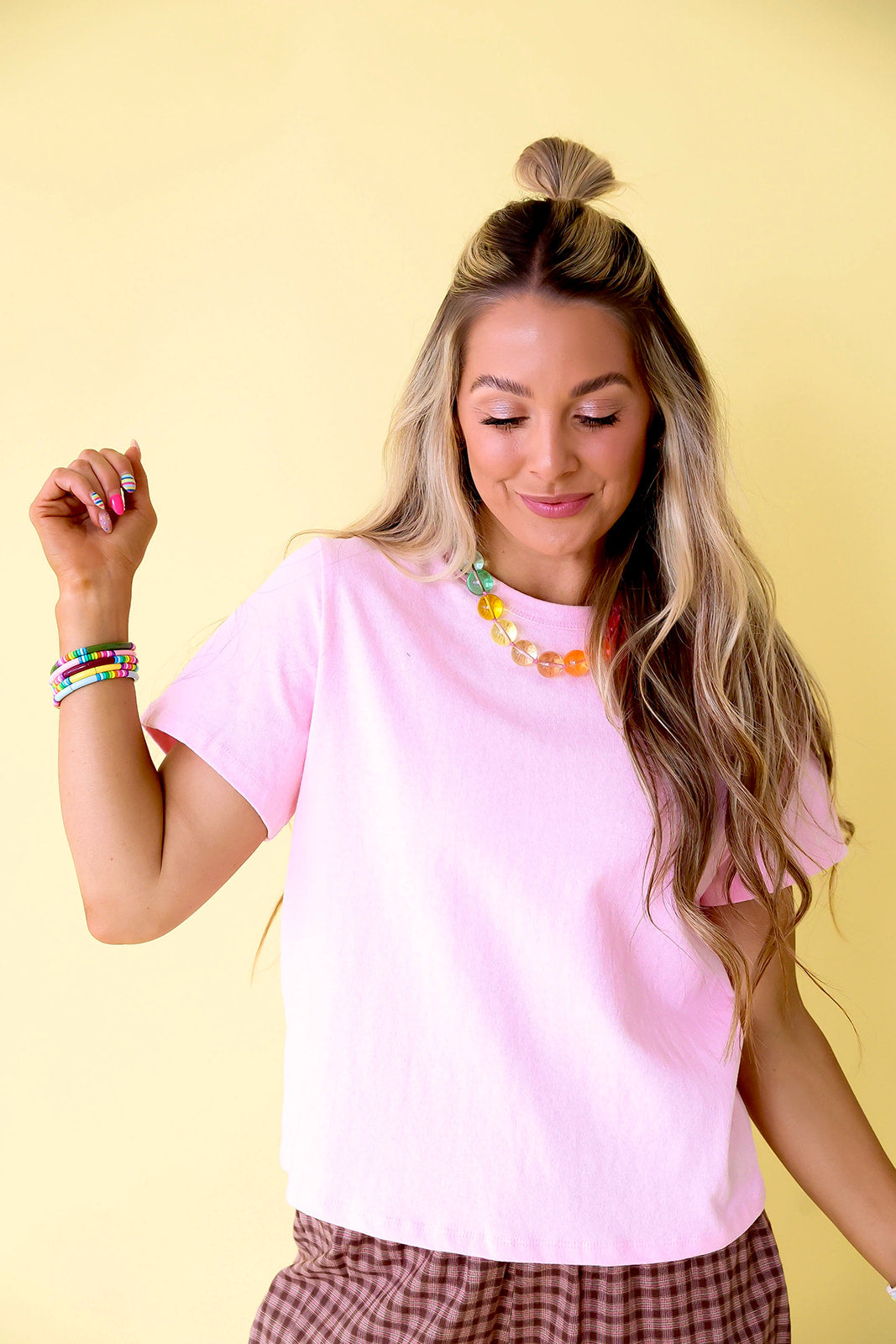 Keep It Casual Tee – Pink