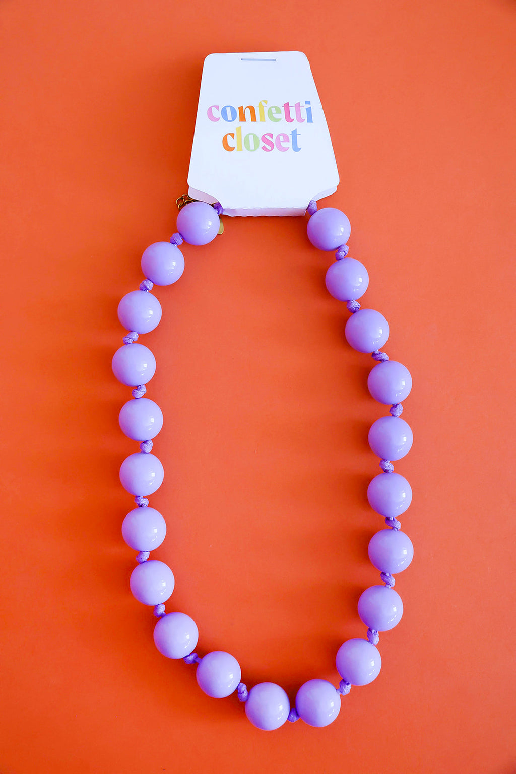 Lavender Lesson Necklace
