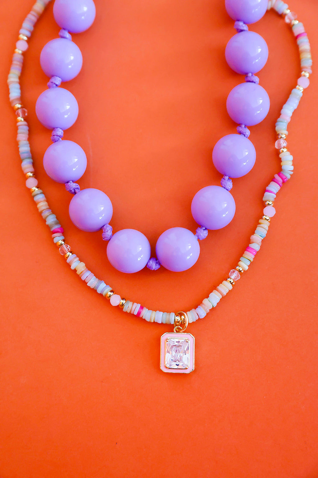 Lavender Lesson Necklace